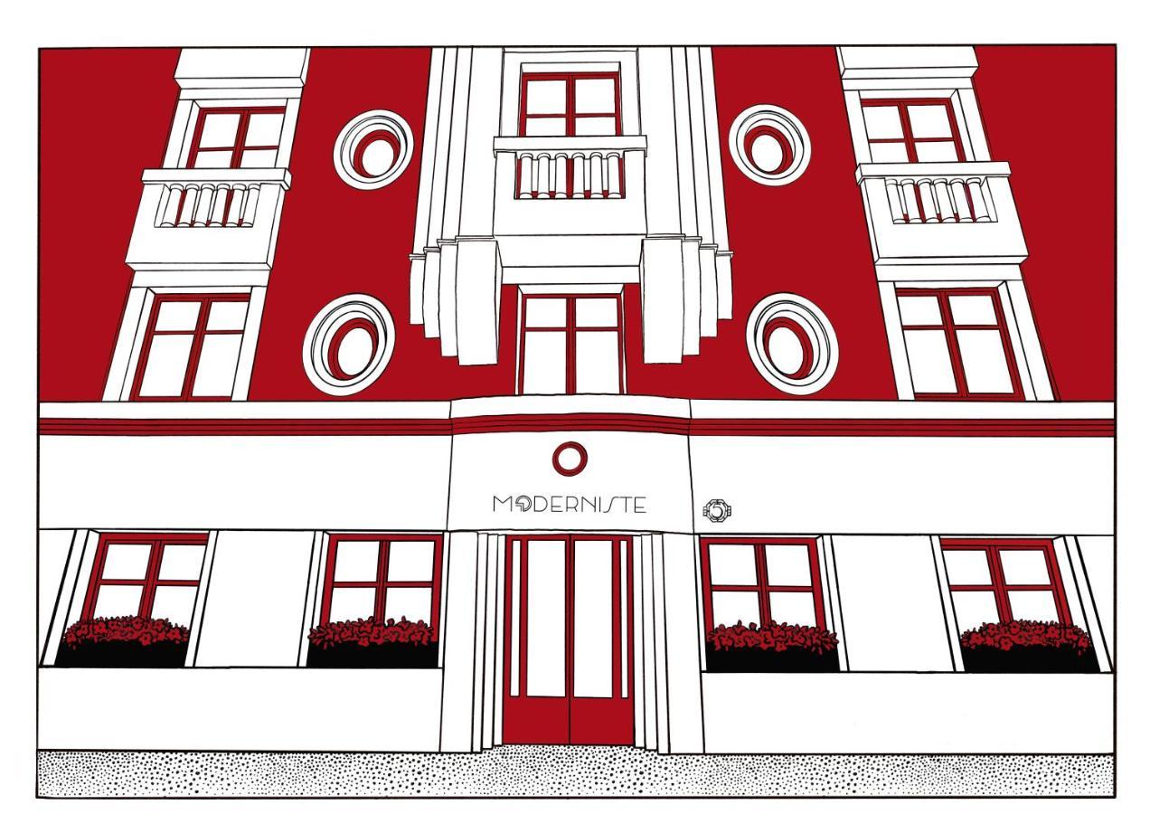 Hotel Moderniste Париж Екстериор снимка